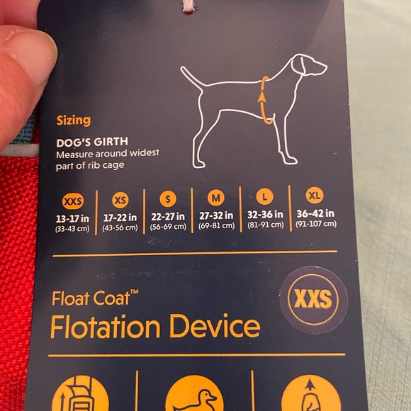 Ruffwear Dog Float Coat Life Jacket - Size XXS - Picture 5 of 14